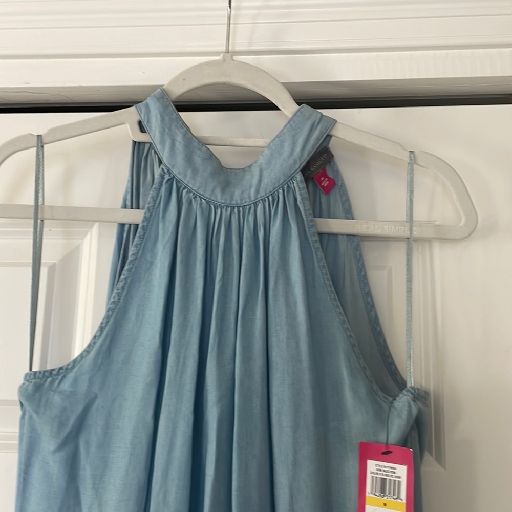 Vince Camuto Tiered Halter Dress - Picture 6 of 11
